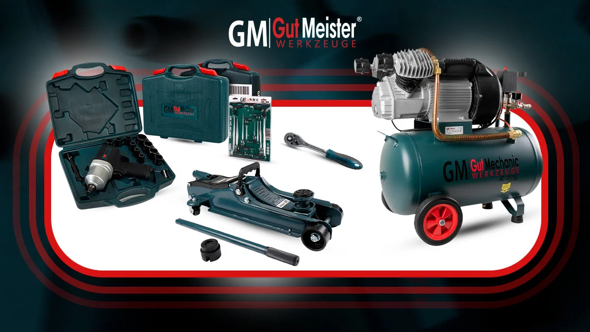 ТОП-5 інструментів Gut Meister, без яких не обійдеться жоден автослюсар