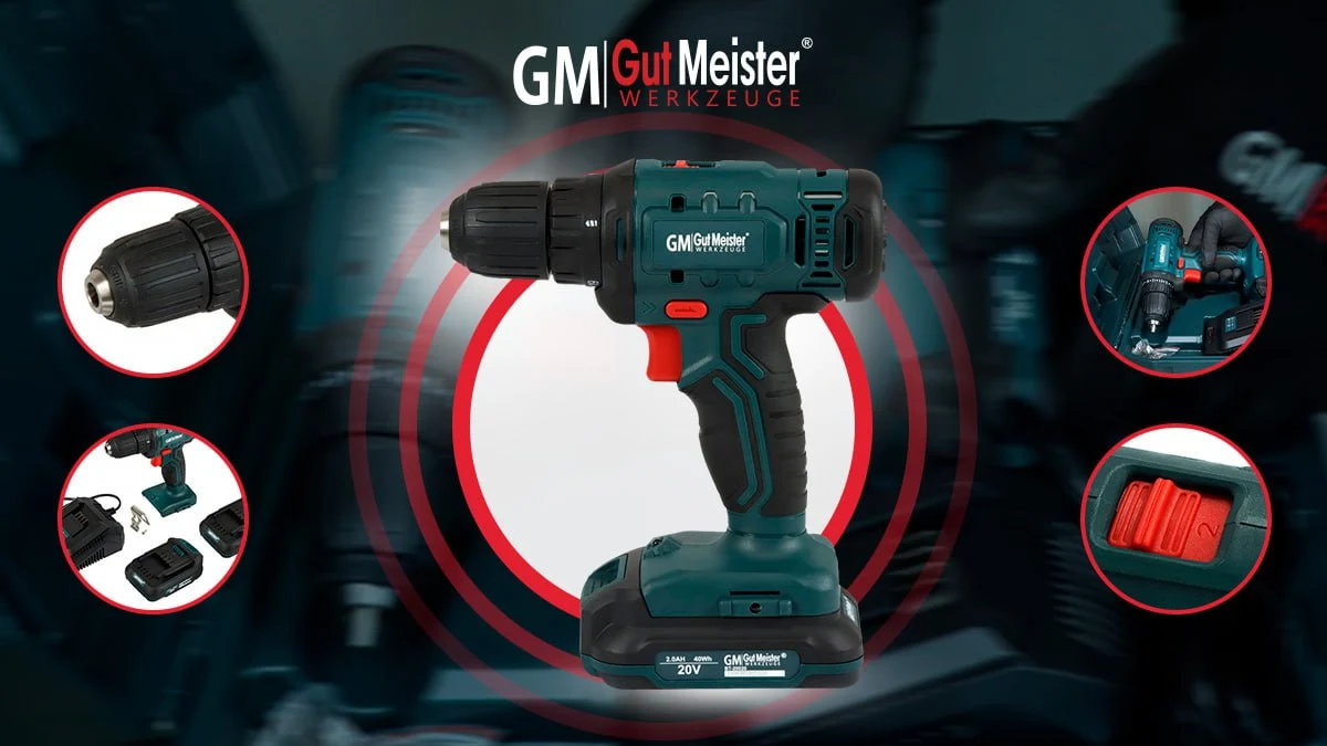Як обрати шуруповерт: повний гід на прикладі Gut Meister